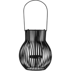 Upside Down Lantern von Piffany, Outdoor, Medium, Schwarz
