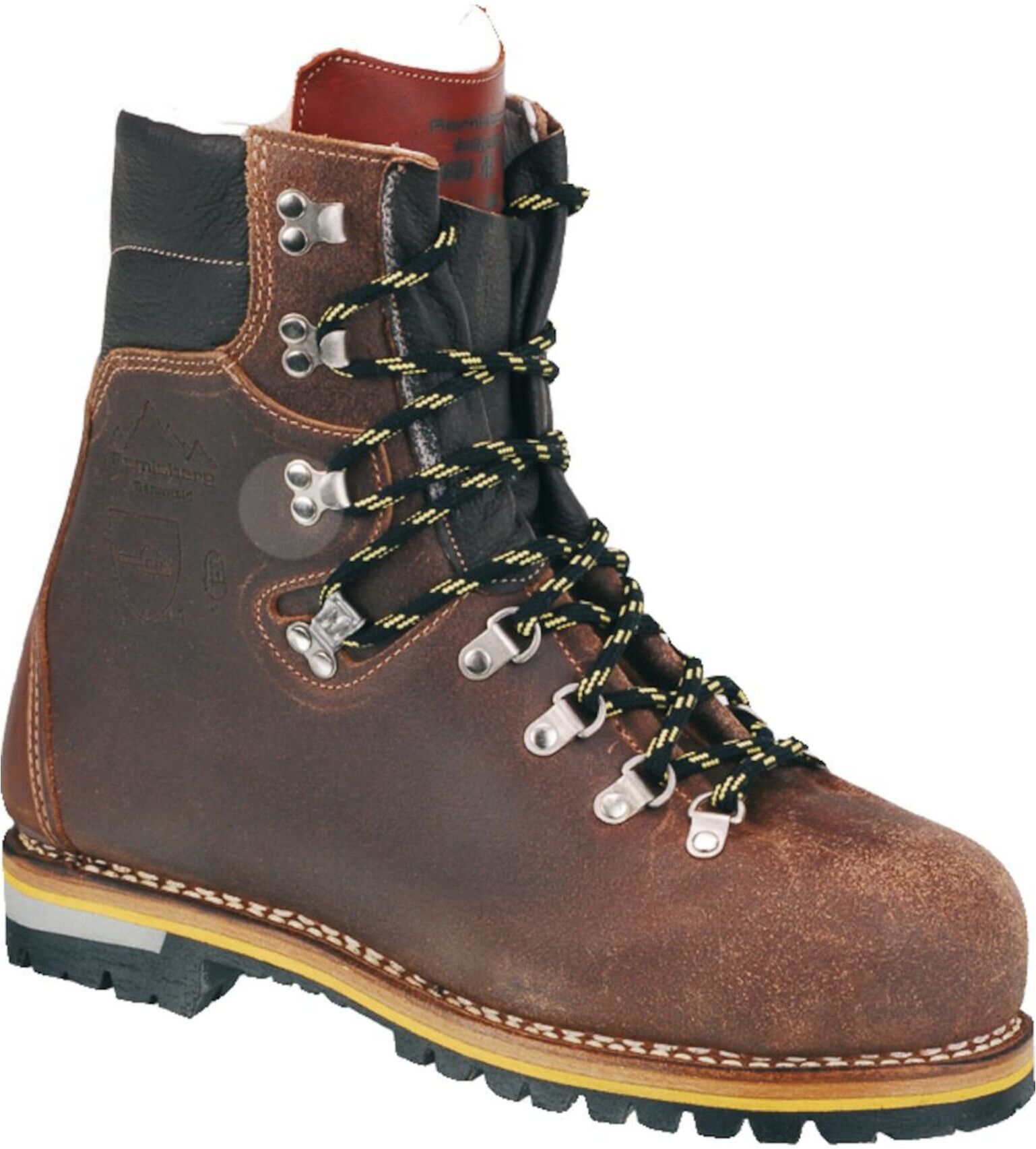 Remisberg Forststiefel Bannwald Größe 44, Juchten-Rindleder ; Hase (R0504-44)