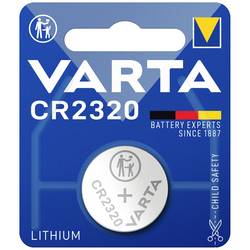 Varta Knopfzelle CR2320 3 V 1 St. 135 mAh Lithium LITHIUM Coin CR2320 Bli 1 6320101401