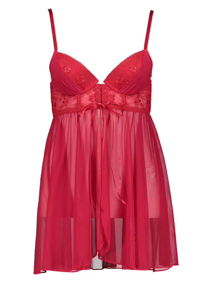 LASCANA Negligé in Rot - 80D