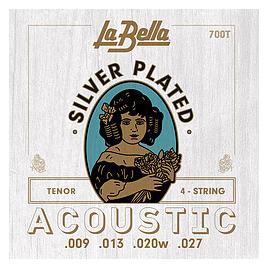 La Bella 700T Acoustic Tenor Guitar silv (46535558)