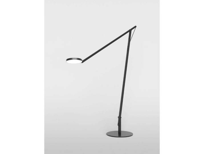 String XL Lampadaire Matt Black/Black - Rotaliana - Salon / séjour - Aluminium