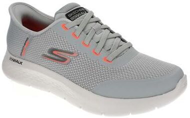 Skechers Performance Slip-ins: GO WALK Flex-Netro - Mens 8 Grey Walking Medium