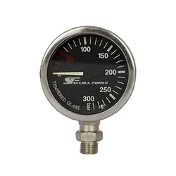 Scubaforce SPG 300 bar black - Finimeter