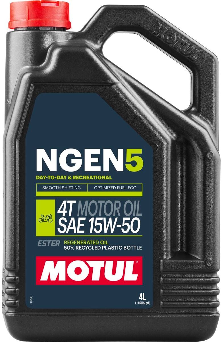 Huile moteur MOTUL 111834 NGEN 5 15W50 4T 4L