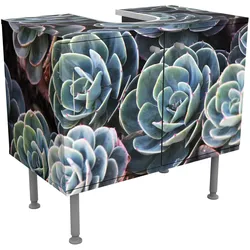 WASCHBECKENUNTERSCHRANK Sukkulentenbett 60/55/35 cm