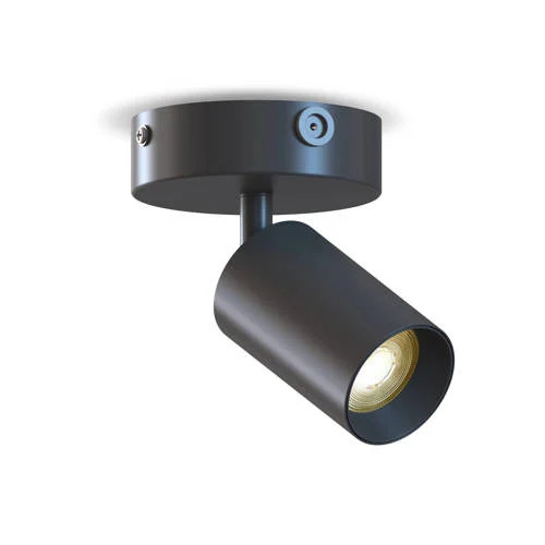 Calex Rond Spot Black-Gold Surface Mounted 1L