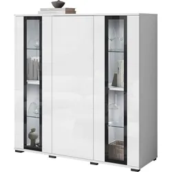 KOMMODE Caro HB 120 mit weißer LED Beleuchtung