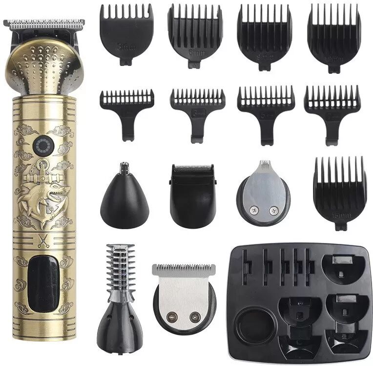 INF Tondeuse à Cheveux Électrique Rechargeable & Kit de Soin Complet - Style et Précision