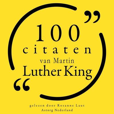 100 citaten van Martin Luther King - Martin Luther King, Audio, 9782821155848