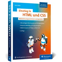 Einstieg in HTML und CSS, Fachbücher von Peter Müller