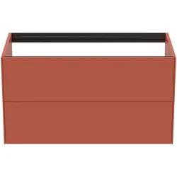 Ideal Standard Waschtischunterschrank Conca, 2 Auszüge, ohne Platte, 1000x505x540mm, Sunset