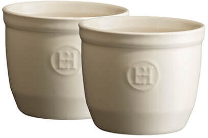 Emile Henry Clay Set Of 2 No.8 Ramekins