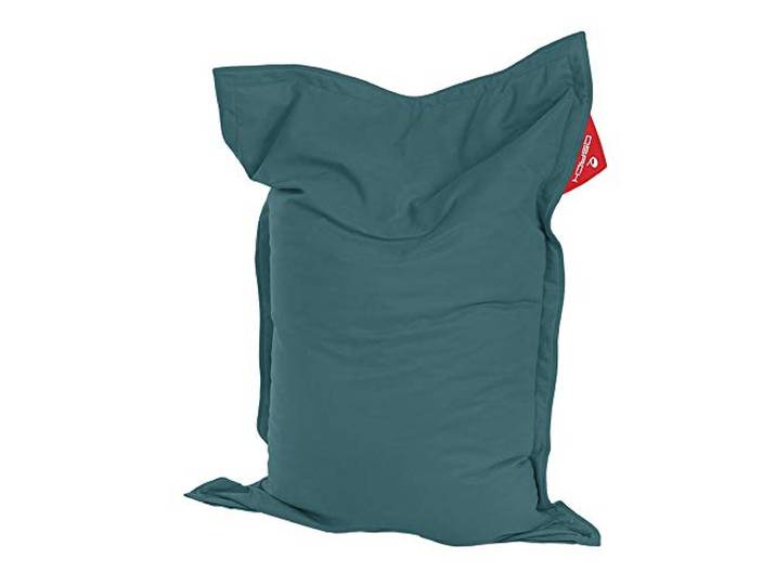 QSack Kindersitzsack Indy, mit Sitzsack Innenhülle, schadstoffgeprüfte EPS Mikroperlen, 100 x140 cm Sitzsack für Kinder, Neu (Petrol)