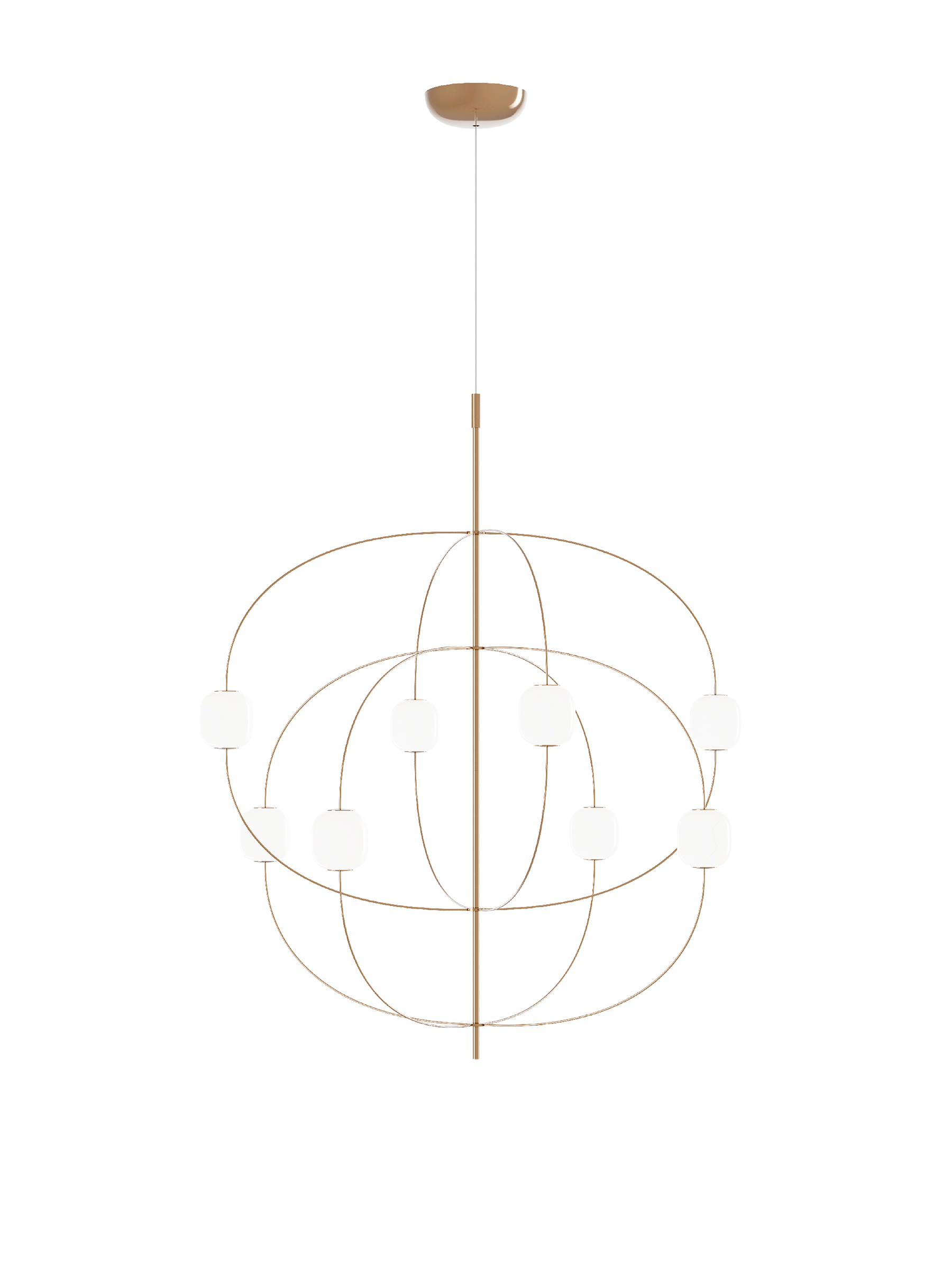 Lodes LED-Pendelleuchte AXIA 78cm Bronze 3000K 25121 4630 8057501040754