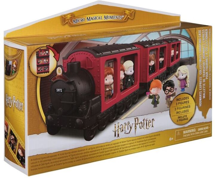 Wizarding World Harry Potter Micro Magical Moments Hogwarts Express Display ; Carrying Case for Collectibles