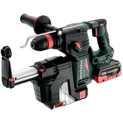 Metabo Akku-Kombihammer KH 18 LTX BL 24 Q Set ISA mit integrierter Staubabsaugung und Metabo-Quick-W - 601714930