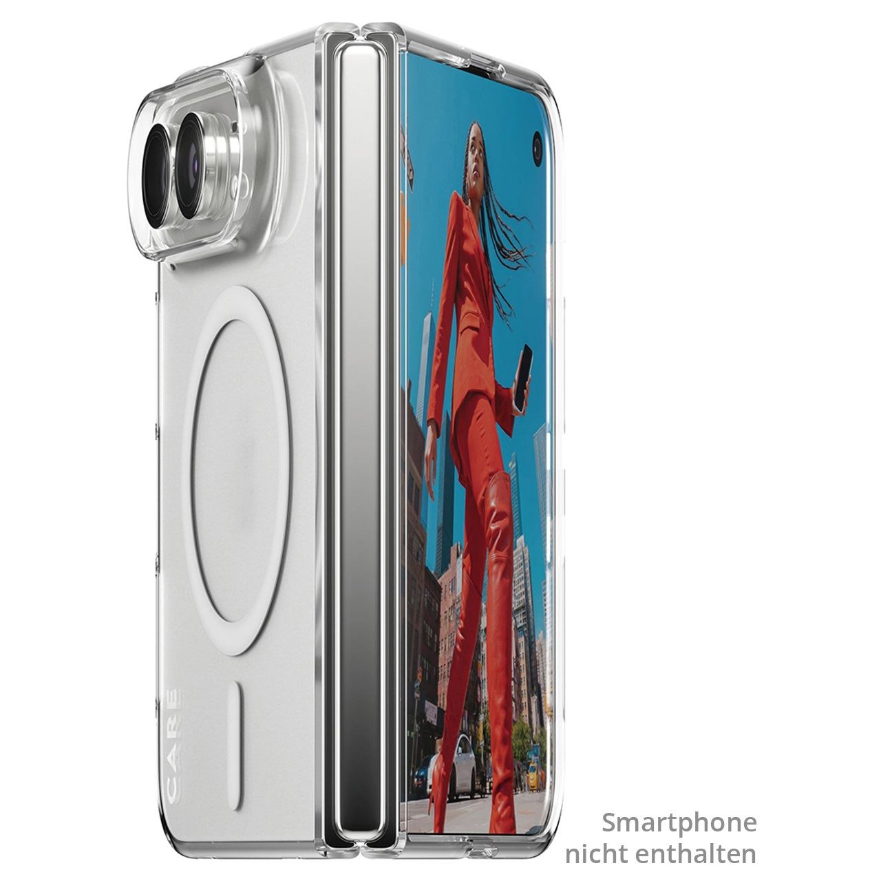 CARE PANZERGLASS FASHION CASE SLIM PC CASE TRANSPARENT APPLE IPHONE 2026 FO
