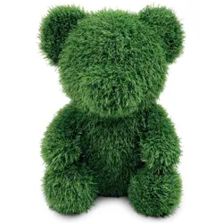Casativo, Aussendekoration, 2er-Set Gras-Figur Deko Bär, klein, 32 cm