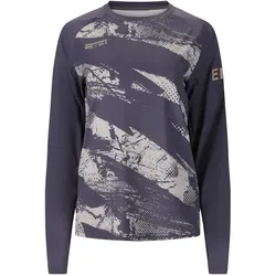 ENDURANCE Kronos MTB langarm Fahrradshirt Damen 4371 - graystone L (40)