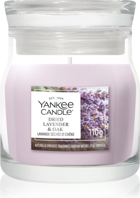 Yankee Candle Dried Lavender & Oak bougie parfumée Signature 110 g