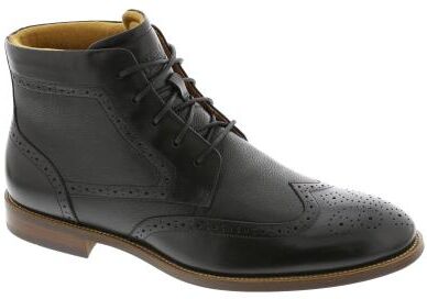 Florsheim Rucci Wingtip Boot - Mens 8.5 Black Boot Medium