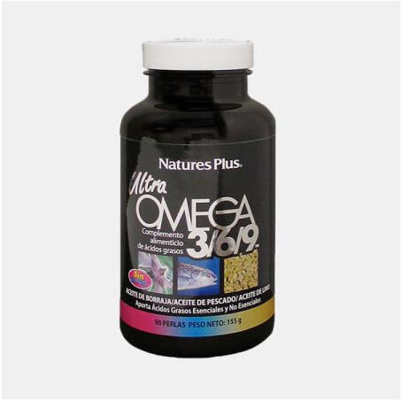 NATURES PLUS ULTRA OMEGA 3 6 9 90 CAPSULAS