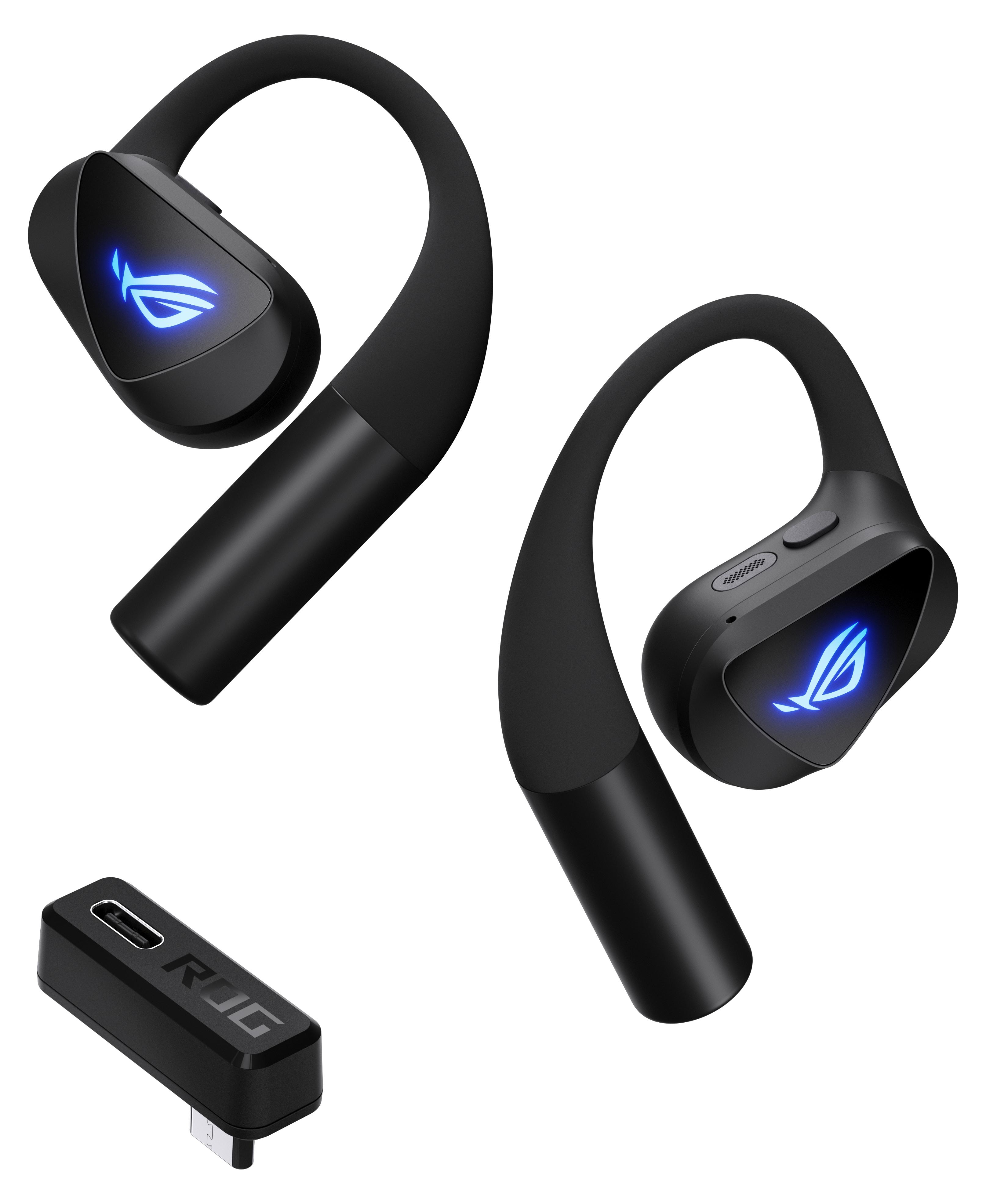 ASUS ROG Cetra Open Wireless, True Wireless Stereo (TWS), Gaming, 20 - 20000 Hz, 116 g, Kopfhörer, Schwarz