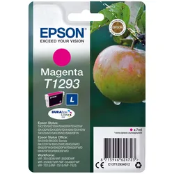 Epson Original T1293 Apfel Druckerpatrone magenta 378 Seiten 7ml (C13T12934012)