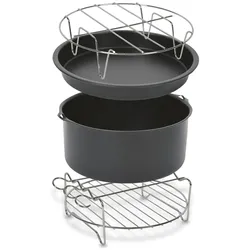 Moulinex Tefal XA113010 Zubehörset 20xm.Ø für EY701D EZ701D EASY FRY XXL Heißluftfritteuse