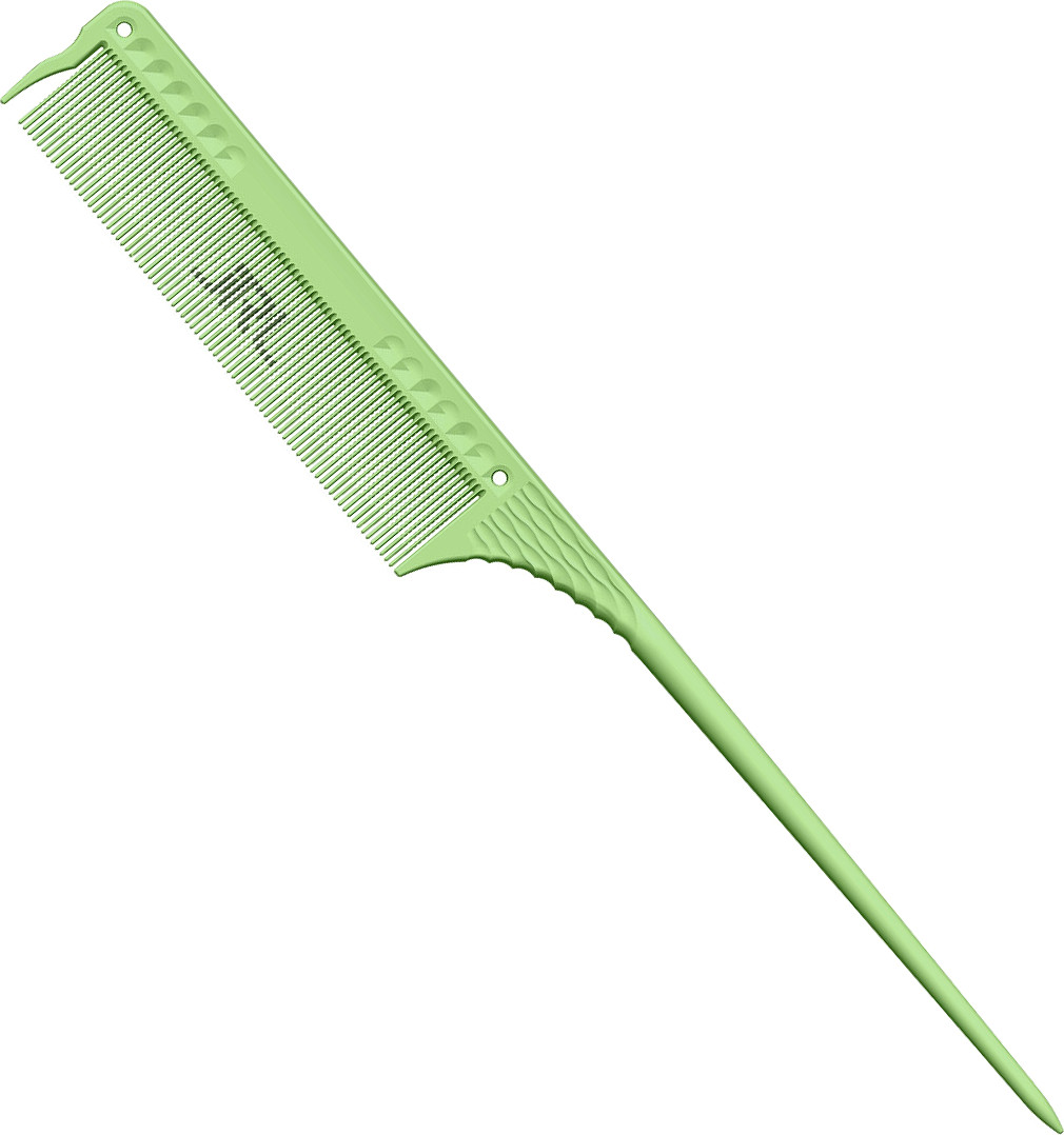 JRL Feinzahn-Stielkamm 8,5" Hellgrün JR-05457