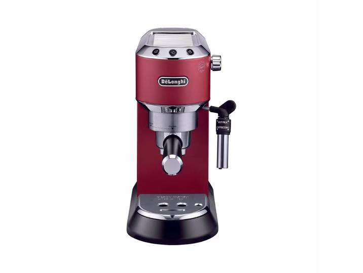De Longhi Dedica EC685.R Espresso Maschine – Siebträgermaschine/Espressomaschine – rot