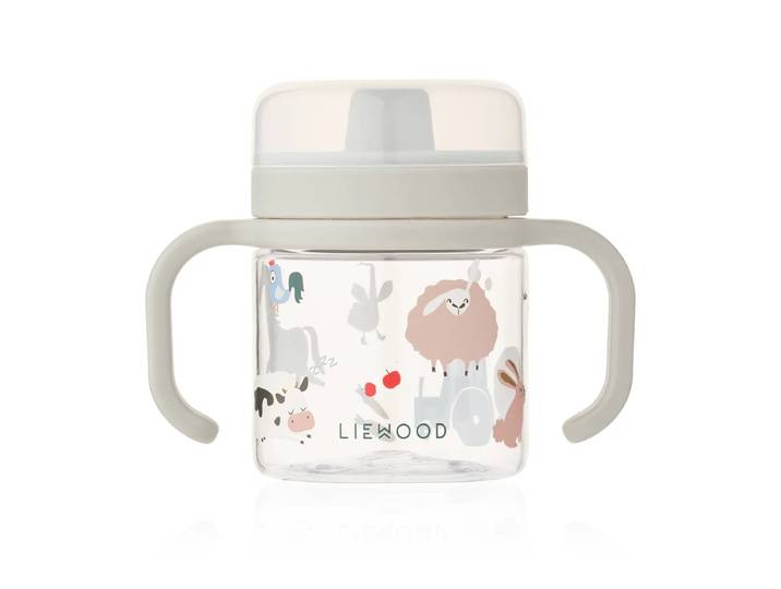 Liewood Tasse à bec Kylo Tritan Farmlife-Sandy