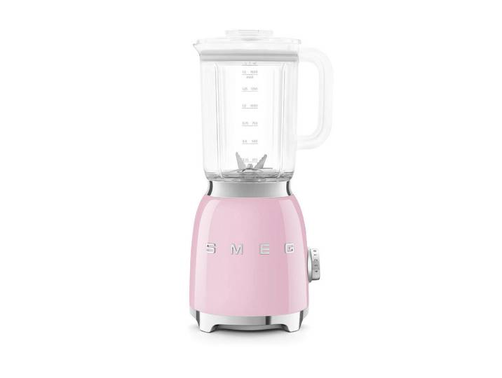 Smeg Standmixer, Rot, Metall, 1.5 l, 19.7x39.7x16.3 cm, abnehmbare Klingen, abnehmbarer Mixbehälter, rutschfeste Füsse, Smoothie-Funktion, Ice-Crush-Funktion, Sicherheitsschaltung, verschiedene Geschwindigkeitsstufen, Pulse-Funktion, Messer aus Edelstahl, Automatikprogramme, Kochgeschirr, Küchengeräte, Mixer