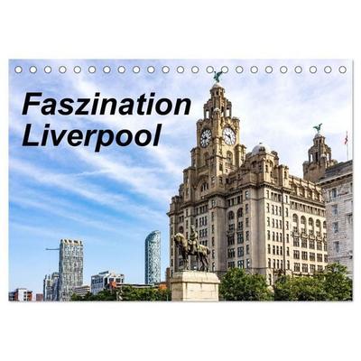Faszination Liverpool (Tischkalender 2027 DIN A5 quer), CALVENDO Monatskalender
