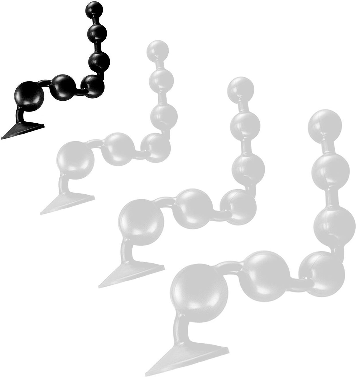 AnalMasterBalls Boules Somass S 31 x 4.5 cm Noires
