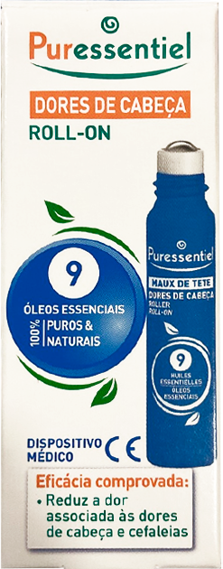Puressentiel Roll-On Dores de Cabeça 5ml