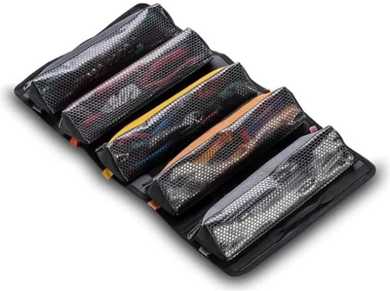 INF Abnehmbare, halbtransparente Werkzeugtasche mit großem Fassungsvermögen und Reißverschluss