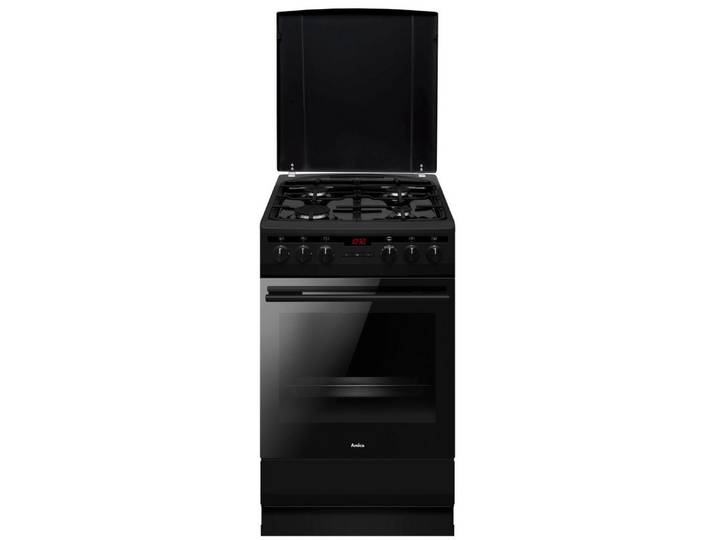 Amica Gas-Standherd SHEG 904 000 SM, Steam Clean, Komfortables Kochen und Backen mit bequemer Handhabung