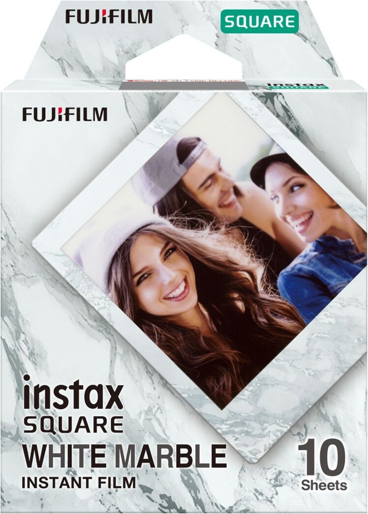 FUJI INSTAX Film Fujifilm Instax Square White Marble WW1