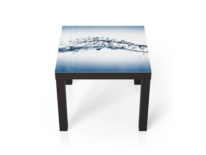 DEQORI Couchtisch 'Wogen der Ruhe', Glas Beistelltisch Glastisch modern