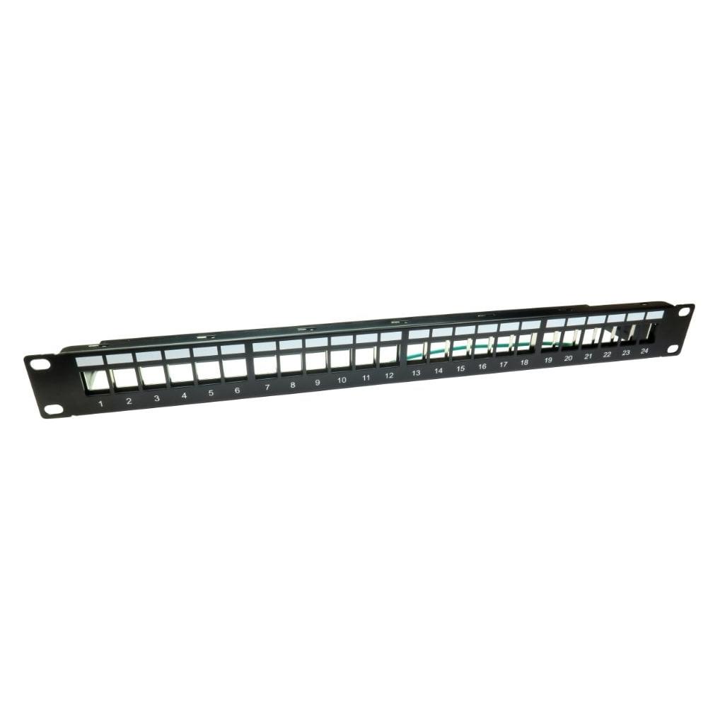 Cables Direct 24 Port Shielded Patch Panel 1U (UT-899FRAME-ST)