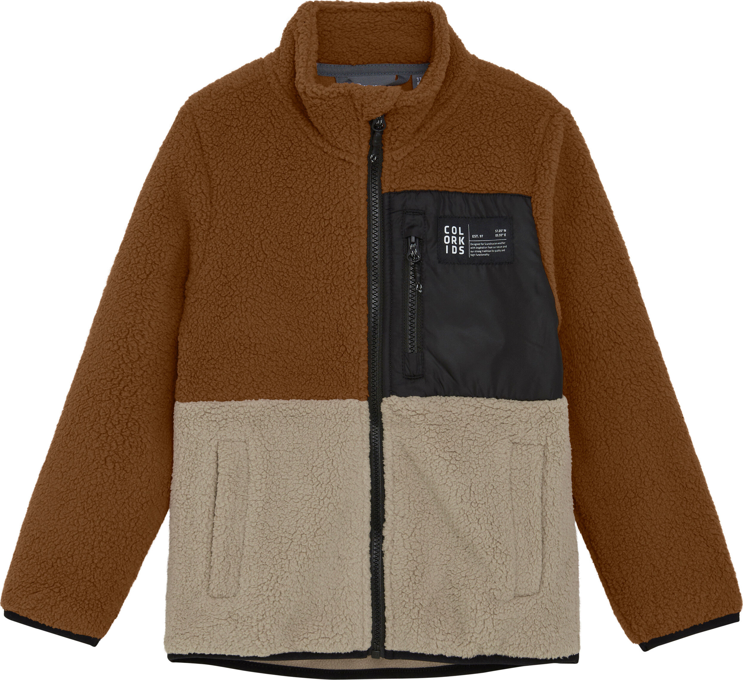 Color Kids Kids' Fleece Jacket Nuthatch 98
