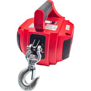 Berger&Schröter Seilwinde 31717, Handseilwinde, 225kg max. Zugkraft, Stahlseil 12m