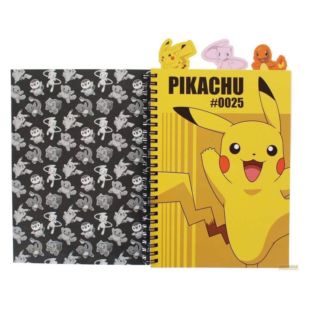Sombo Pokémon Notizbuch A (A5, Blanko) (PKPW6710)