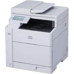 OKI MC554dn A4 color Laser MFP 4 in 1 (Laser, Farbe), Drucker, Weiss