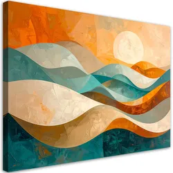 LEINWANDBILD 3D und geometrisch 45x30cm