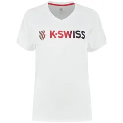 K-SWISS - HERITAGE SPORT LOGO TEE - Damen (2020) M