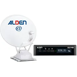 Alden Onelight@ 60 HD EVO vollautomatische Satellitenanlage Ultrawhite inkl. S.S.C. HD-Steuermodul und LTE Antenne Farbe