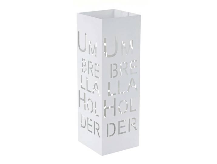 SCHIRMSTÄNDER SCHRIFT Weiß
